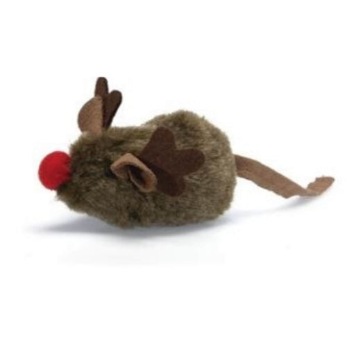 Reindeer Games Mouse Cat Toy