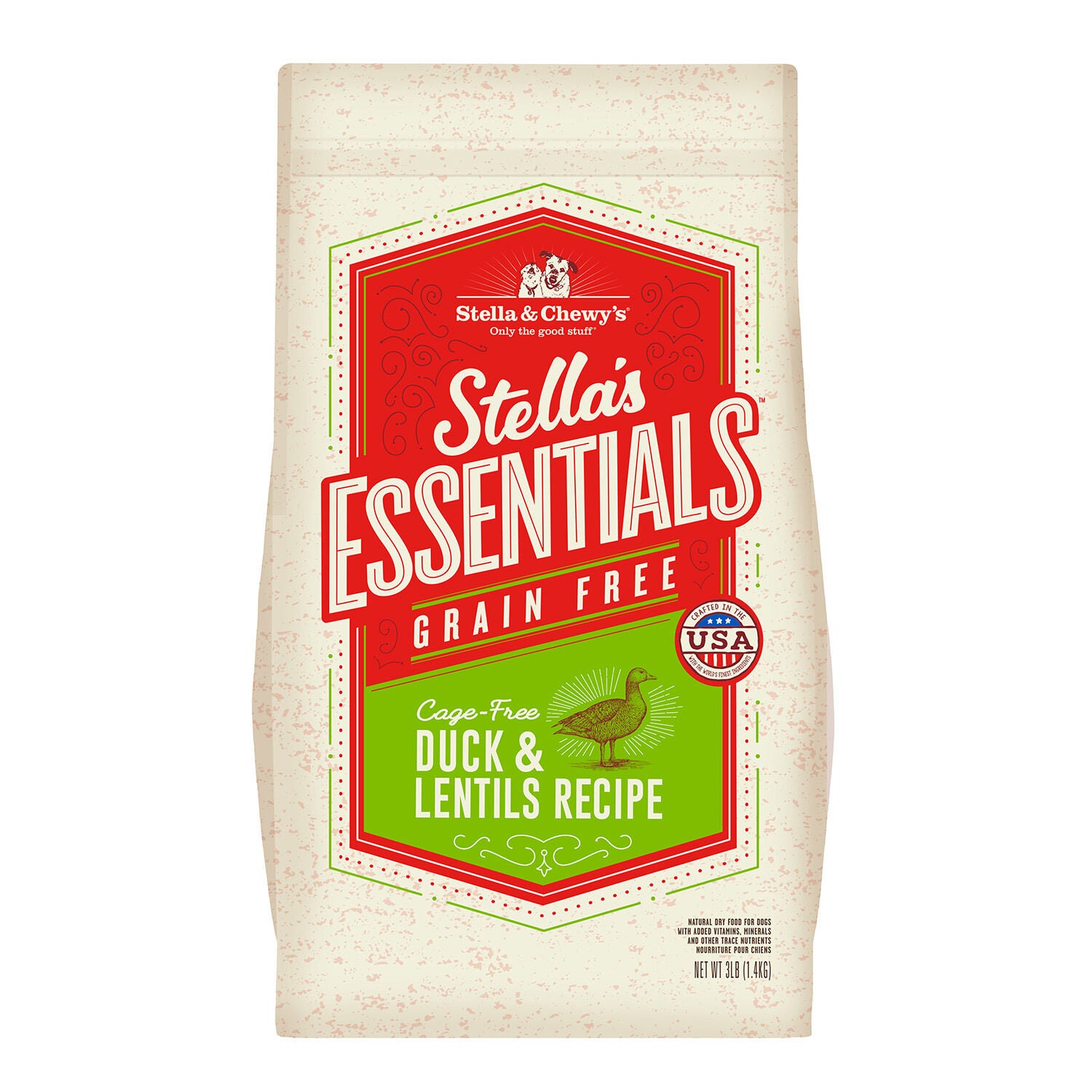 Duck and lentil dog food hot sale