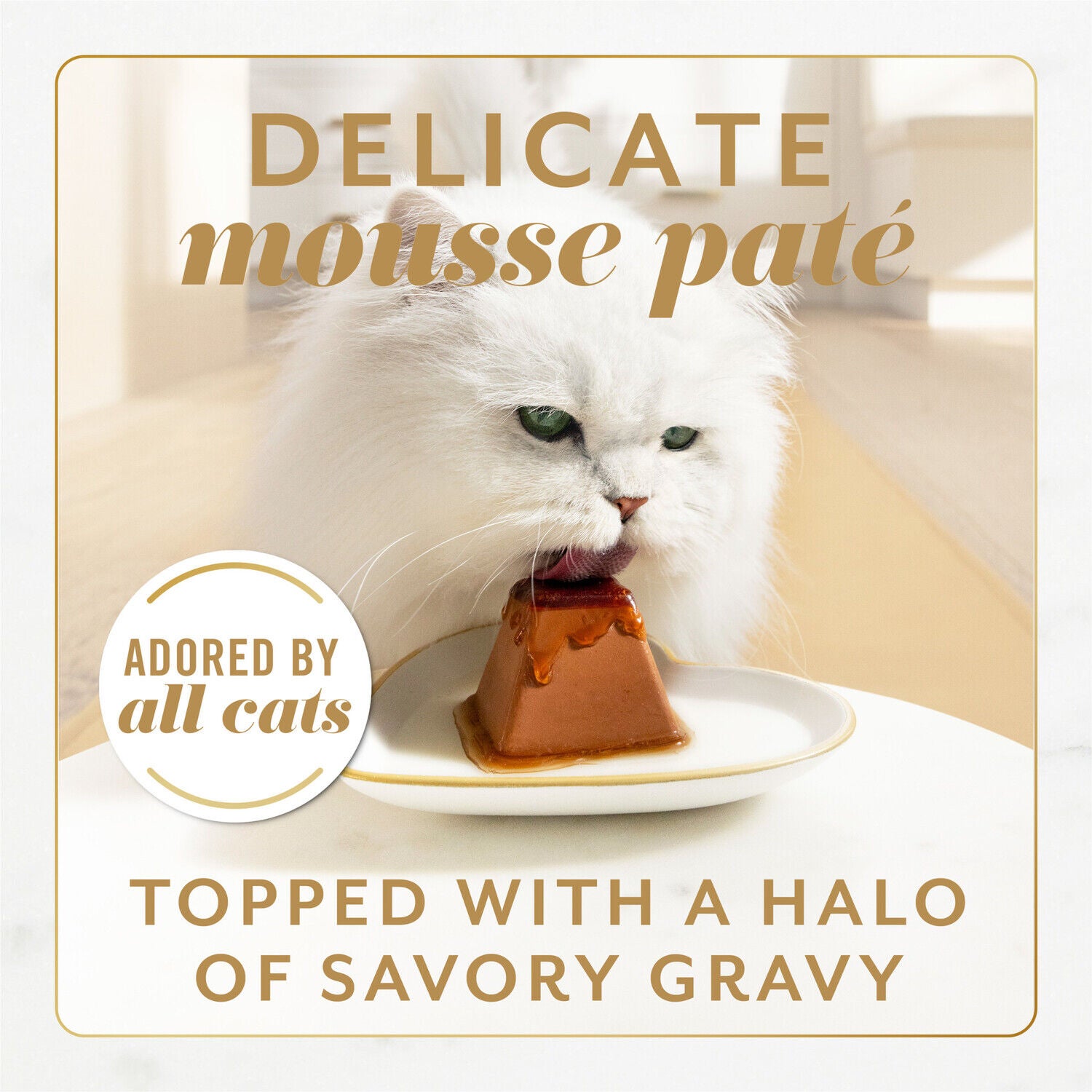 Fancy Feast Gems Pate Cat Food Mousse Salmon Or Tuna And A Halo Of Savory Gravy Wet Cat Food Variety Pack - (1) 8 Ct. Box