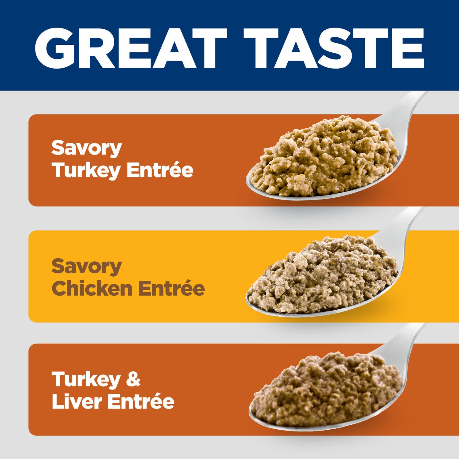 Hill's Science Diet Adult Wet Cat Food Variety Pack, Savory Entr&eacute;e Turkey & Liver, Chicken, And Turkey, 5.5-Oz Pack Of 12