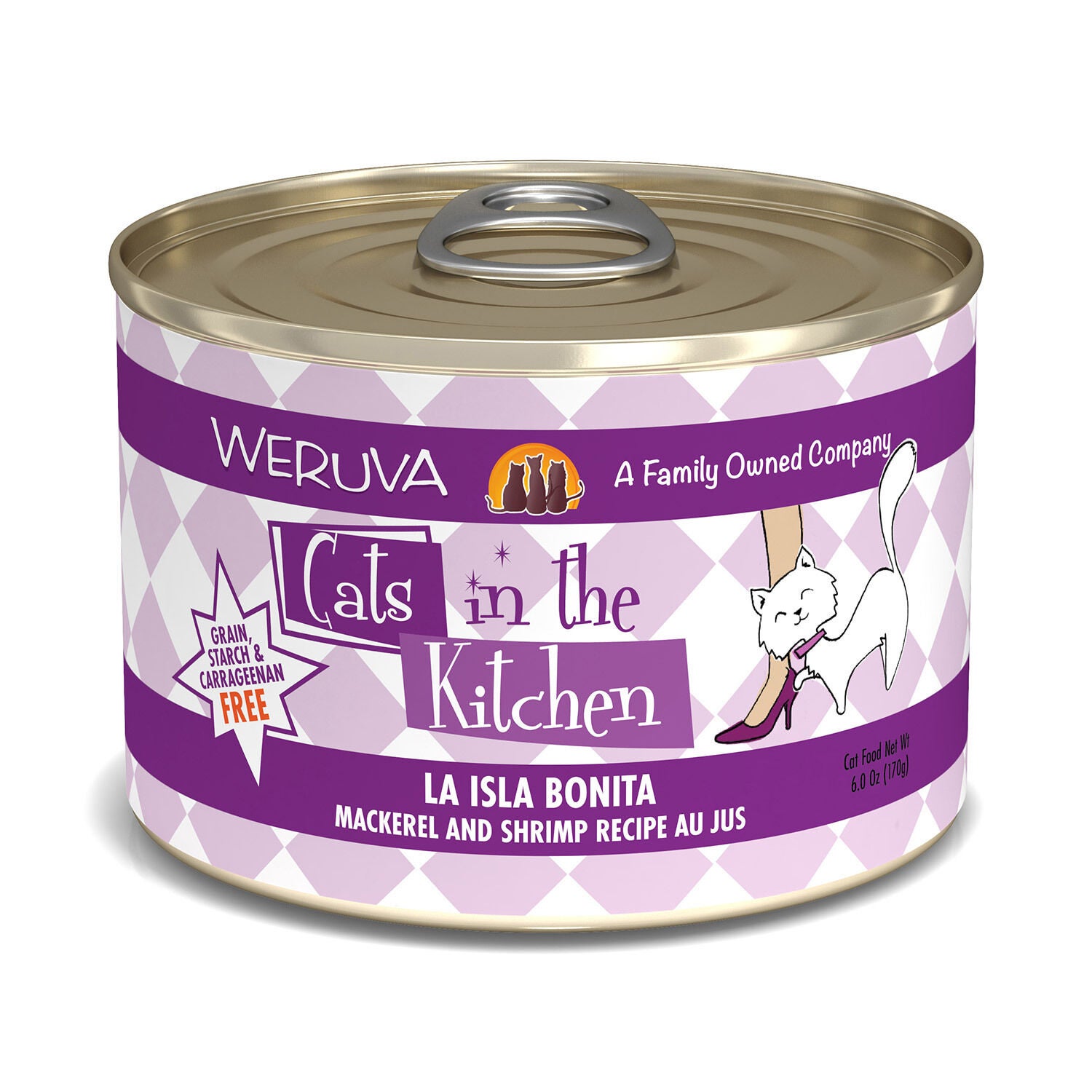 Cats In The Kitchen La Isla Bonita Mackerel & Shrimp Recipe Au Jus Cat Food
