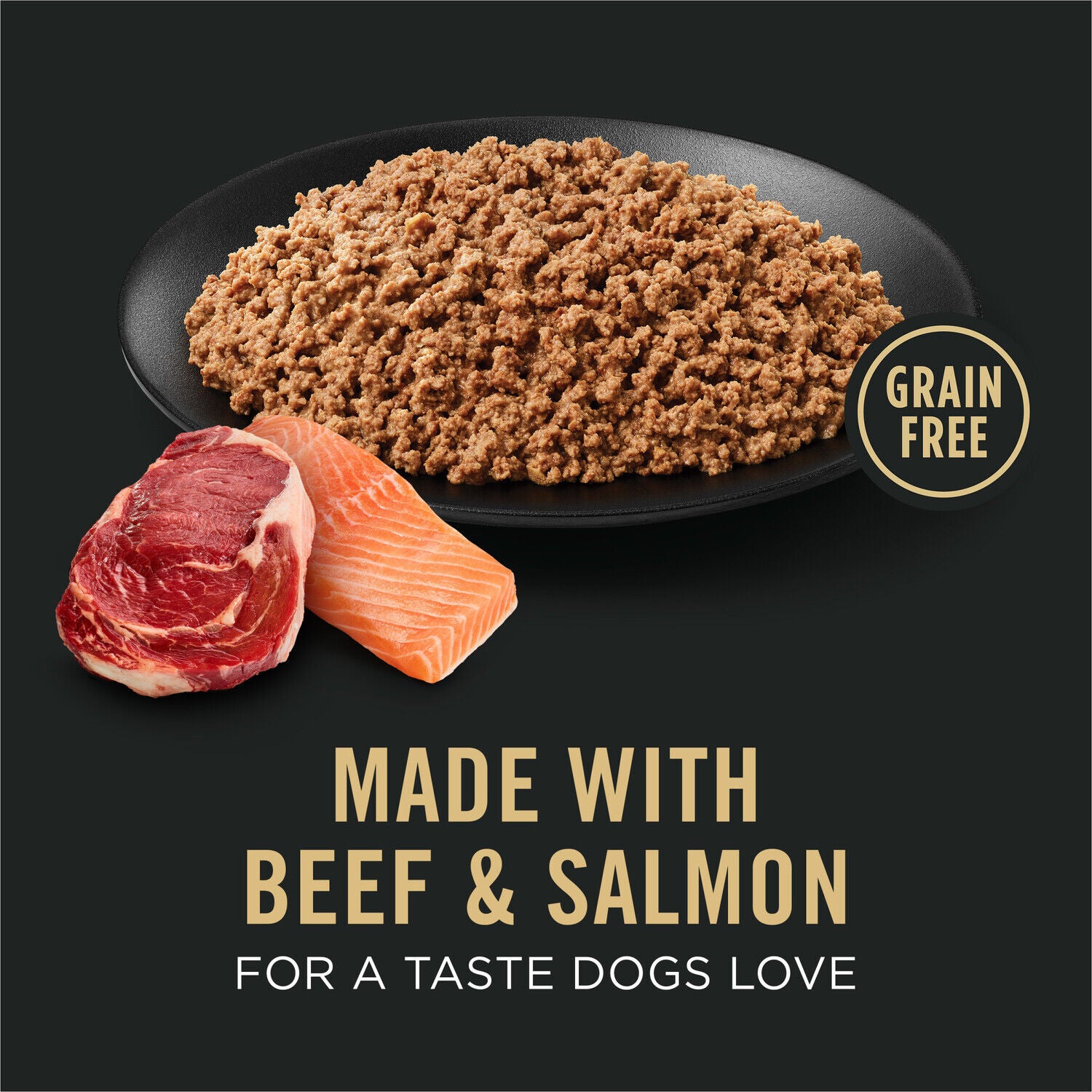 Purina Pro Plan Grain-Free Beef And Salmon Entree Wet Dog Food, 13Oz