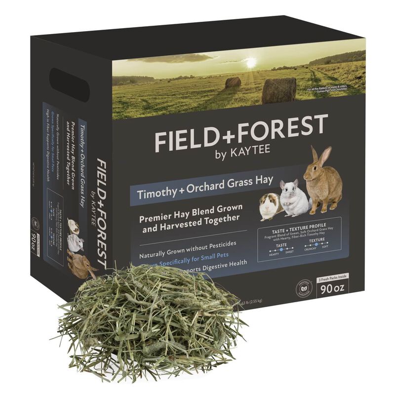 Field+Forest By Kaytee Timothy + Orchard Grass Hay