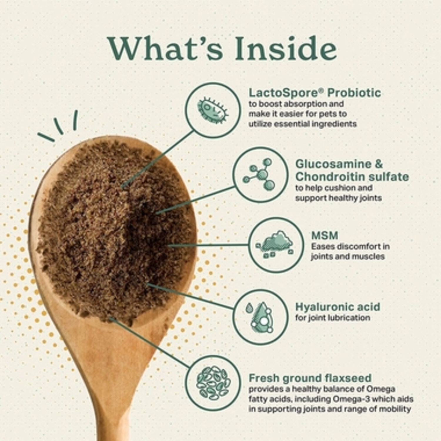 The Missing Link Ultimate Hip & Joint Dog Supplement Powder, 1-Lb Bag