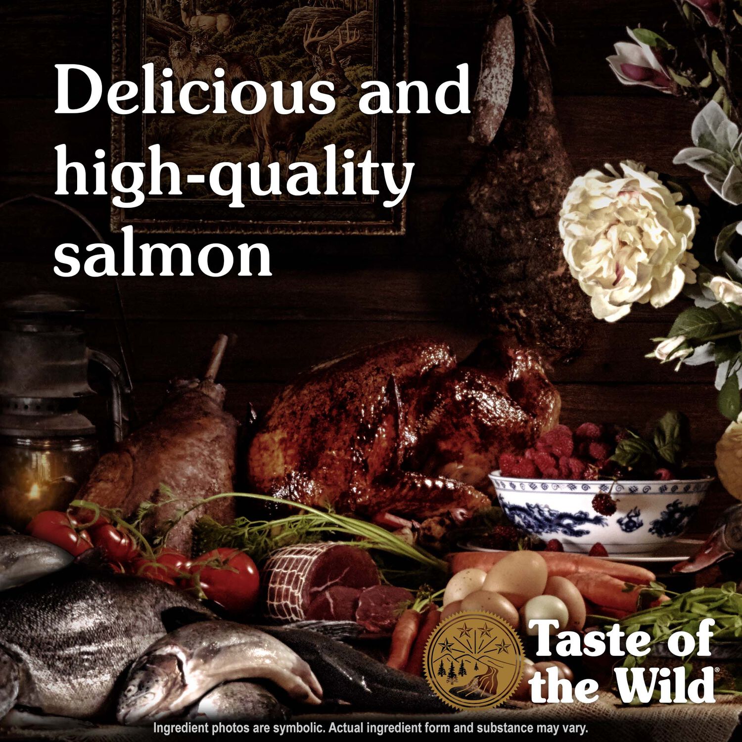 Taste Of The Wild Pacific Stream Canine Recipe With Smoke-Flavored Salmon Grain-Free Dry Dog Food, 5-Lb Bag