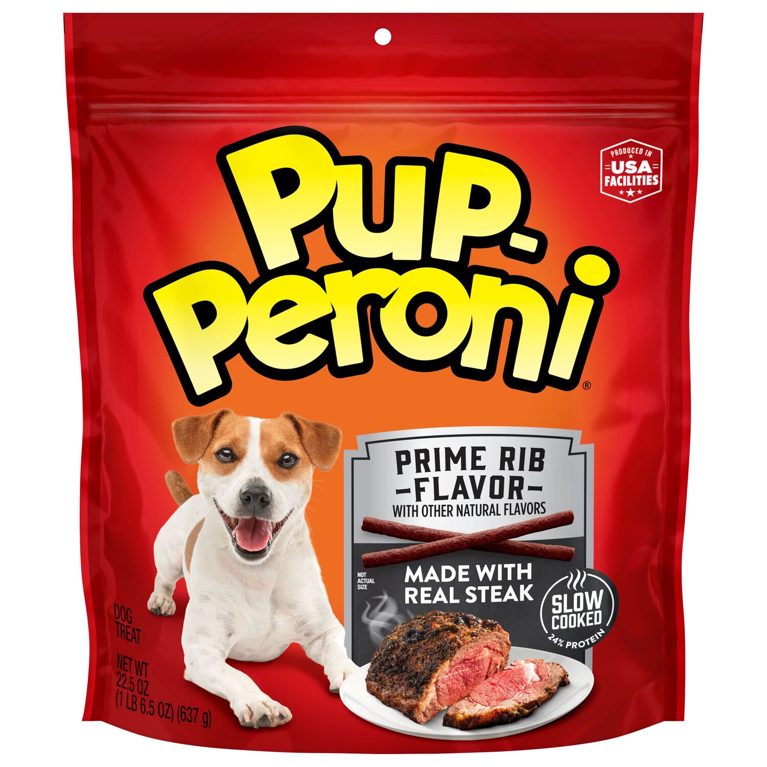 Pup-Peroni Prime Rib Flavor Soft & Chewy Dog Treats, 22.5-Oz Bag