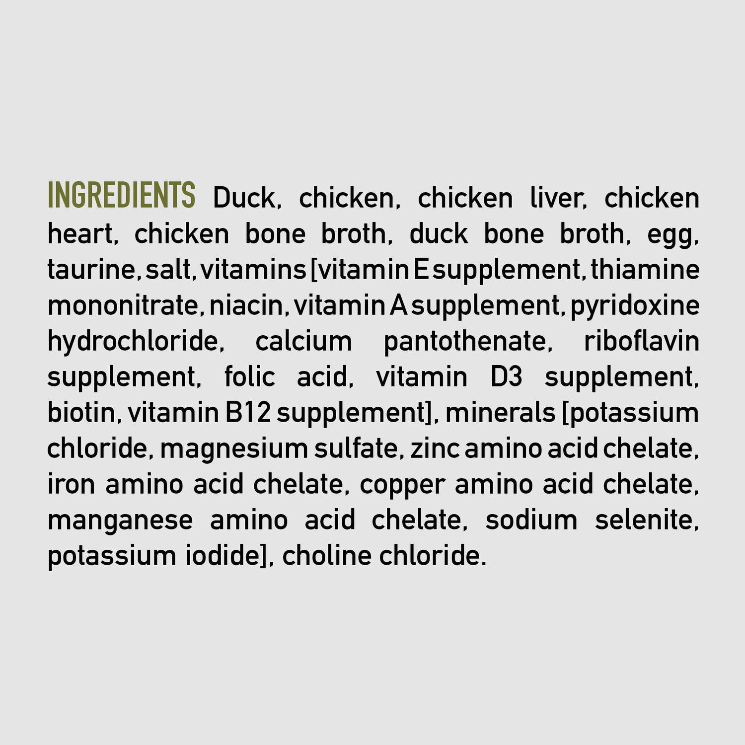 Orijen Duck & Chicken Entree In Bone Broth Wet Cat Food, 5.5-Oz Bag