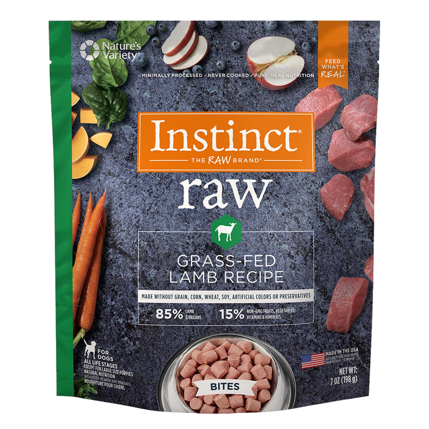 Natural instinct frozen dog food outlet