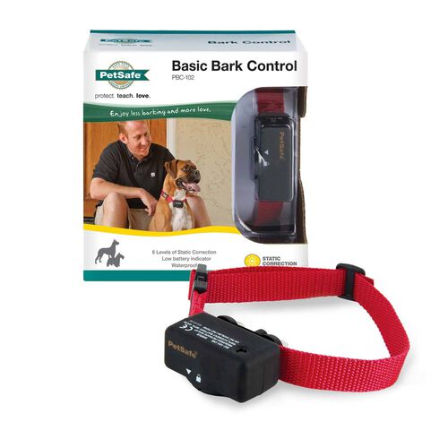 Pet Safe Basic Bark Control Training Collar For Dogs 8+ Lbs
