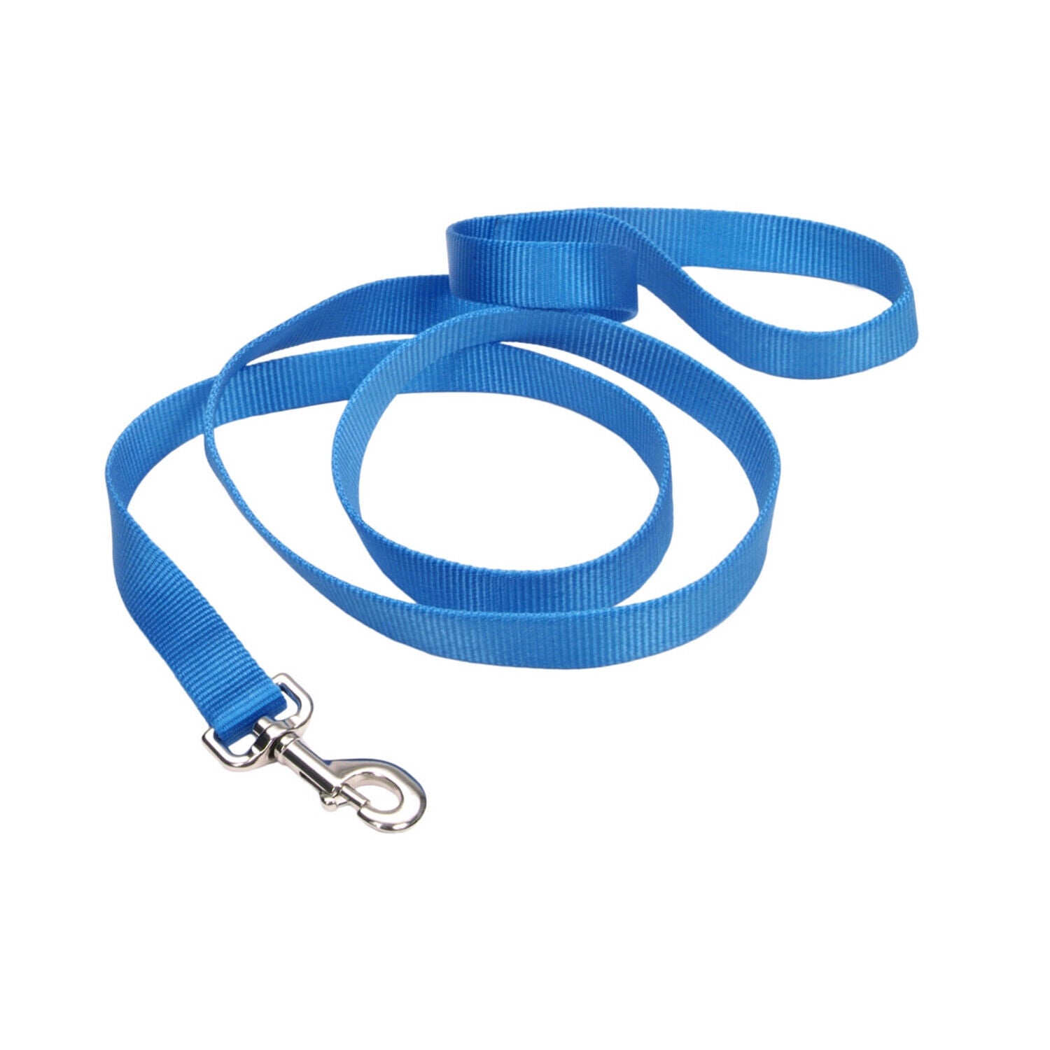 Coastal&reg; Single-Ply Dog Leash, Blue Lagoon, Large - 1" X 6'