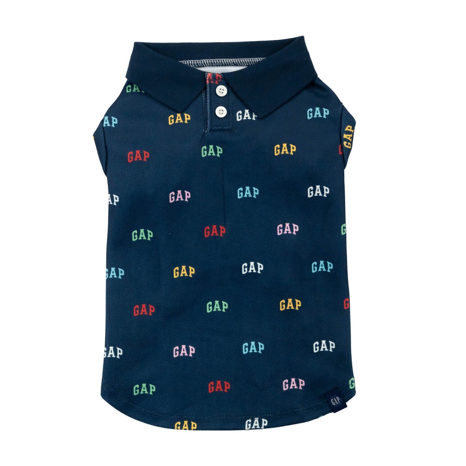 Gap Navy Blue 2 Button Polo Shirt For Dogs