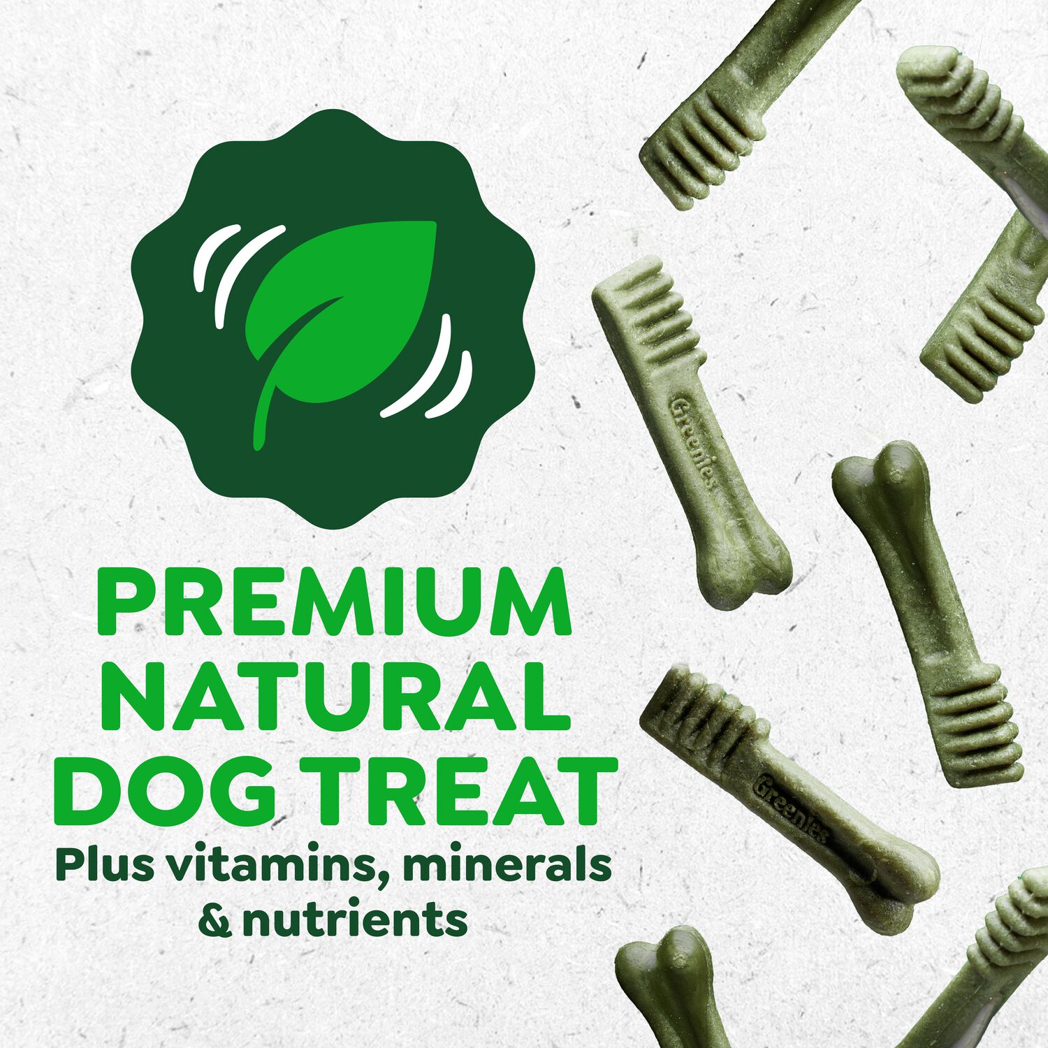 Greenies Natural Sweet Potato Flavor Dental Dog Treats, Large Sized, 12-Oz, 8-Count