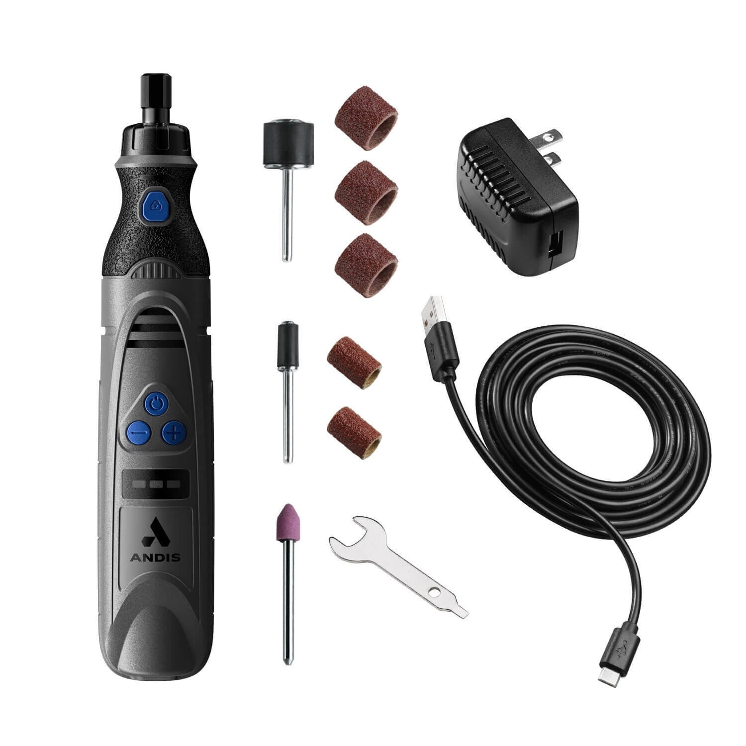 Andis 6-Speed Cordless Dog Nail Grinder
