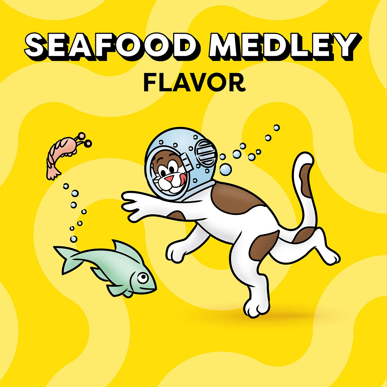 Temptations Classic Seafood Medley Crunchy & Soft Cat Treats, 30-Oz Canister
