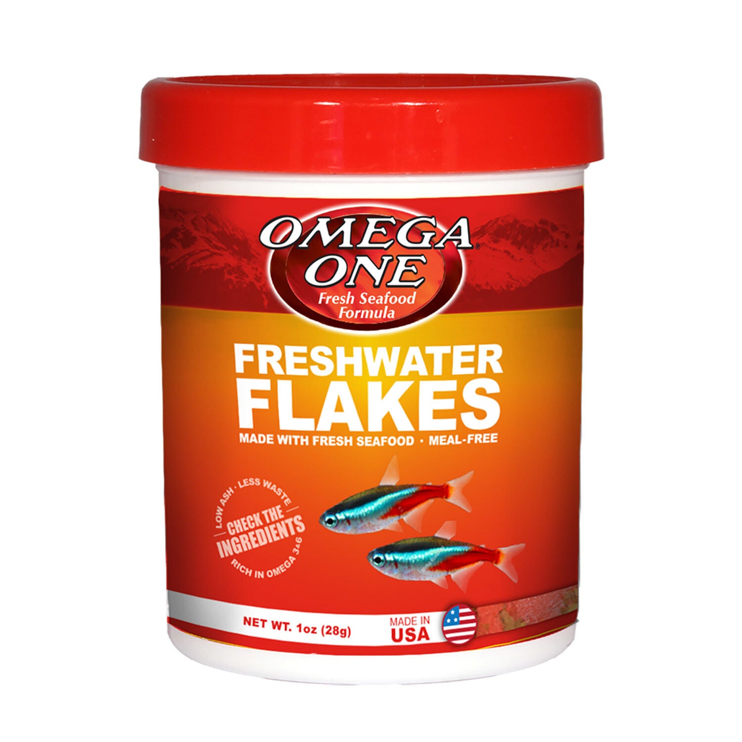 Omega One Freshwater Flakes 1oz Pet Supermarket