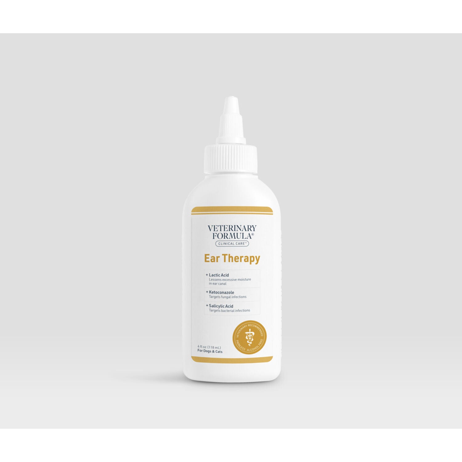 Veterinary Formula Clinical Care Ear Therapy Cat Dog Ear Cleaner 4oz Pet Supermarket