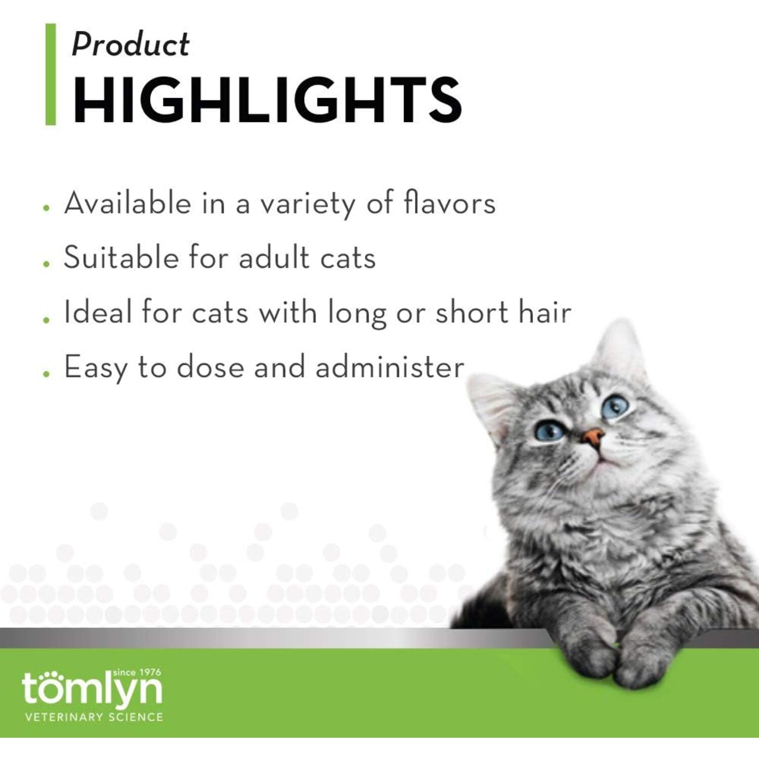 Tomlyn Laxatone Hairball Remedy Gel For Cats & Kittens, Catnip Flavor, 4.25-Oz Tube