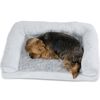Furhaven Plush Faux Fur & Suede Orthopedic Sofa Dog Bed