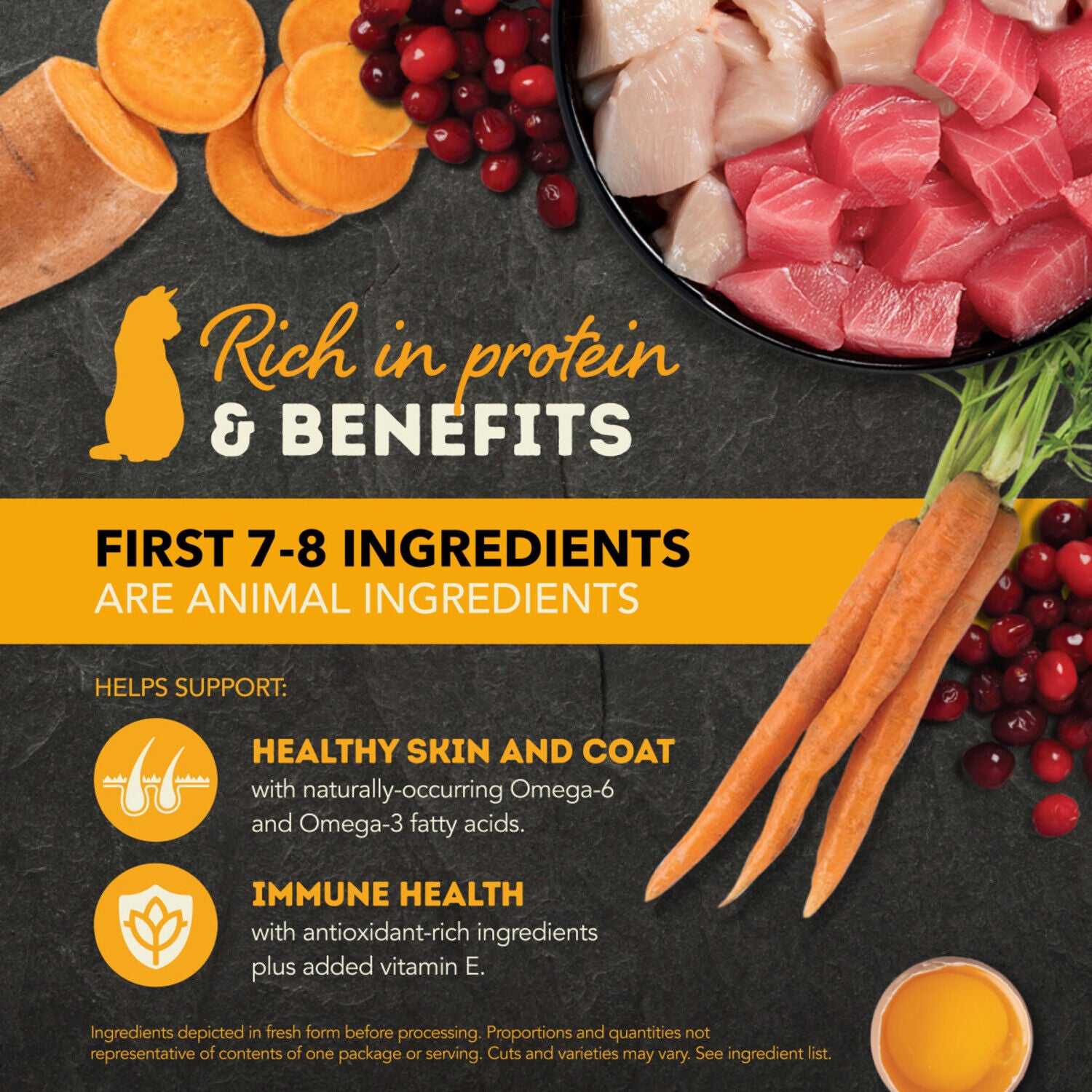 Acana Chunks In Broth Wet Cat Food Variety Pack: Salmon & Chicken + Chicken & Tuna Recipes, 3-Oz Pack Of 12