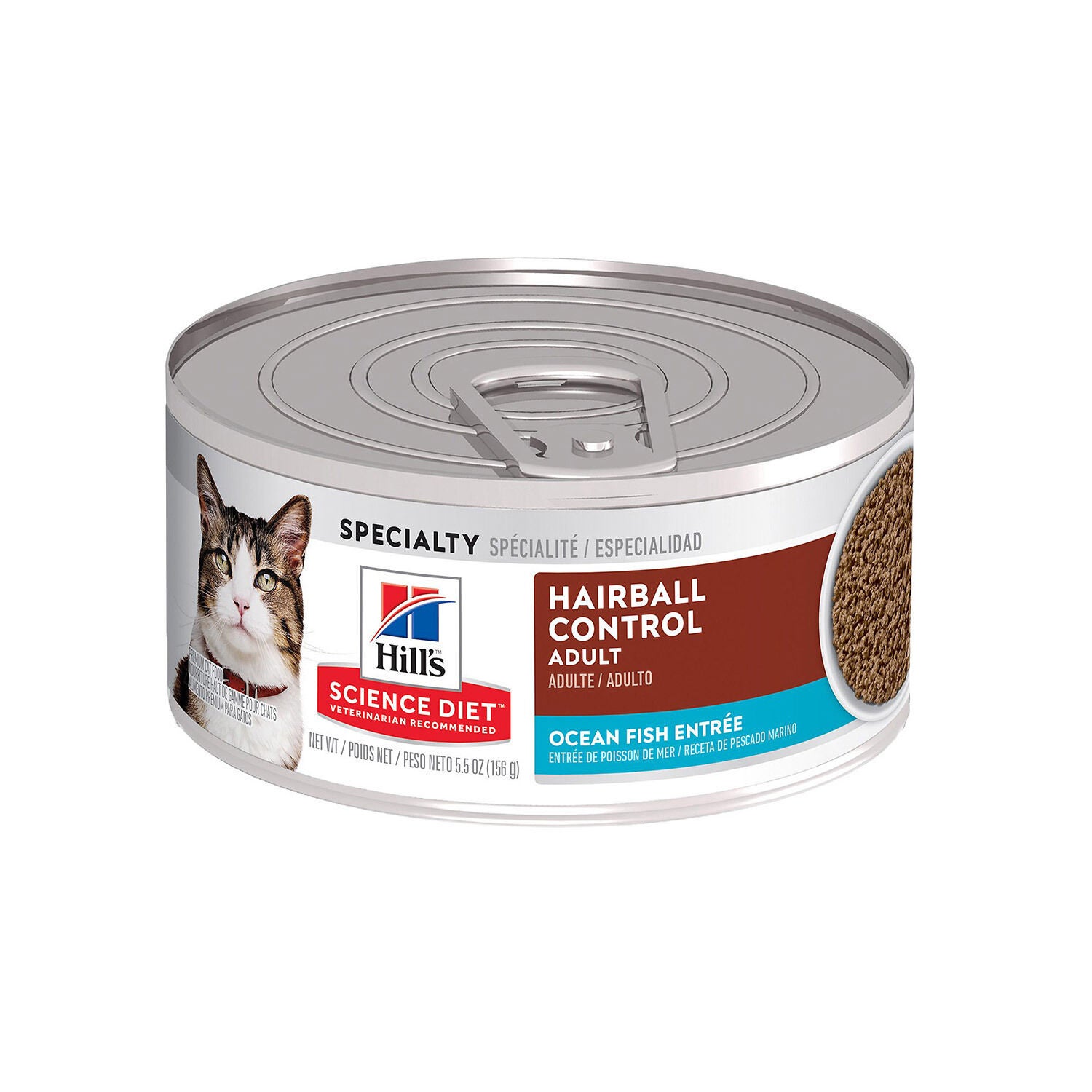 Adult Hairball Control Ocean Fish Entree 5.5oz Pet Supermarket
