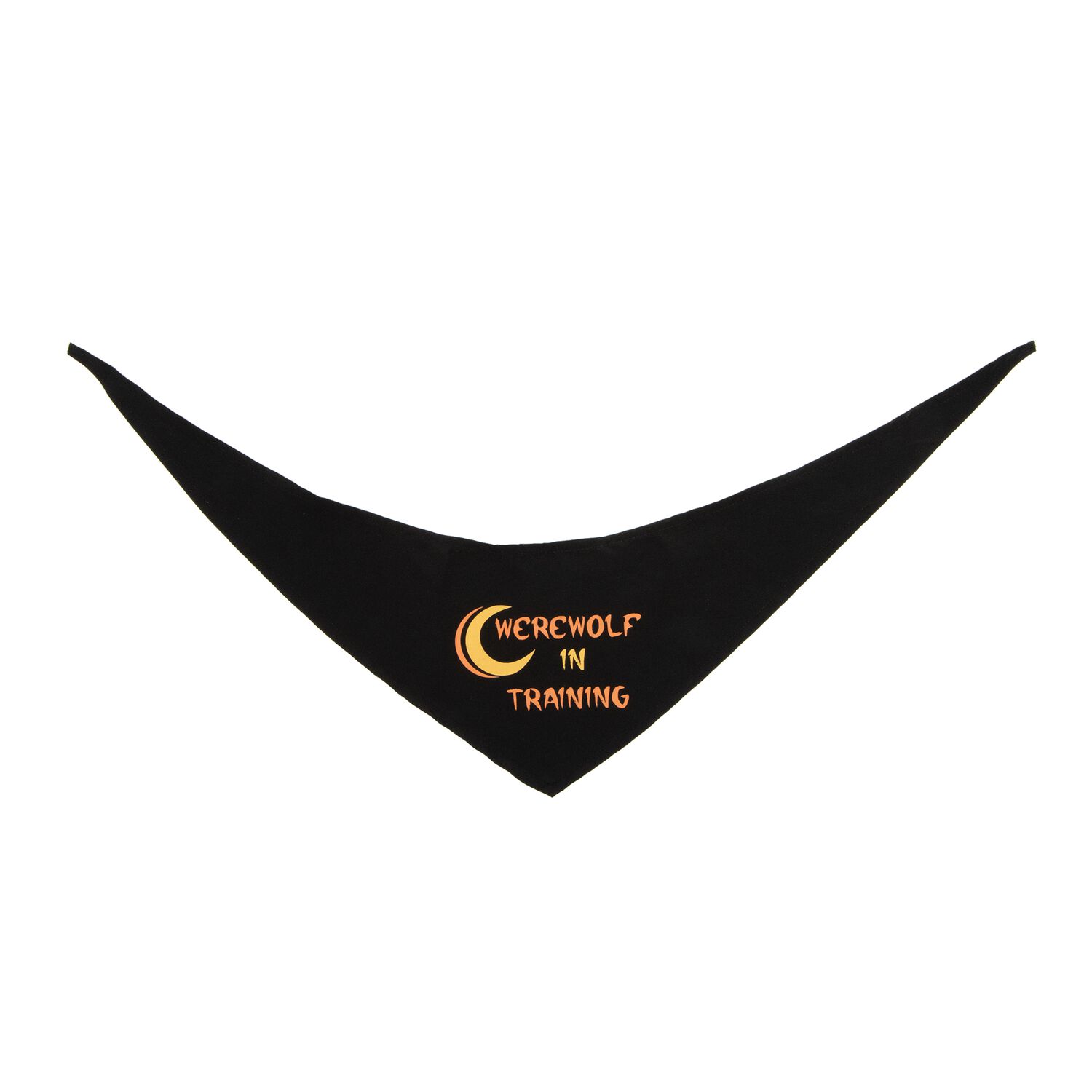 Aristopet Werewolf In Training Halloween Dog Bandana, Black, Medium/Large