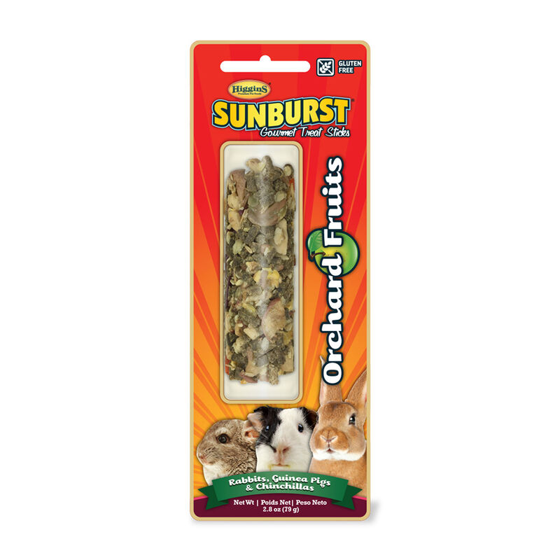 Sunburst Stick Orchard Fruit - Chinchilla/Guinea Pig/Rabbit Small Animal Treat
