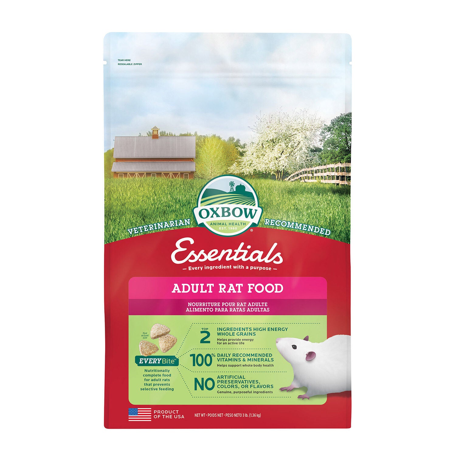 Essentials Adult Rat Food
