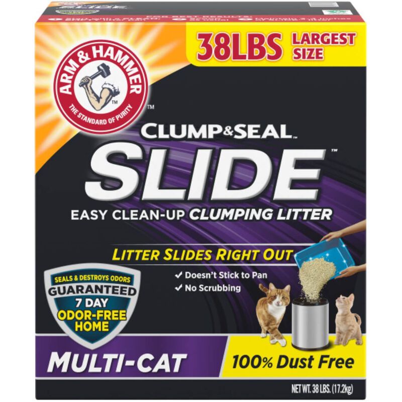 Arm & Hammer Slide Easy Clean Up Multi Cat Cat Litter