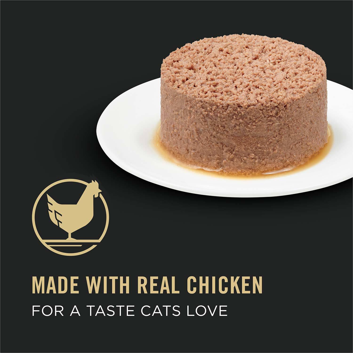 Purina Pro Plan Focus Adult 11+ Classic Chicken & Beef Entree Cat Food