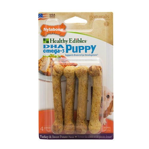 Healthy Edibles Puppy Sweet Potato & Turkey Dog Treat