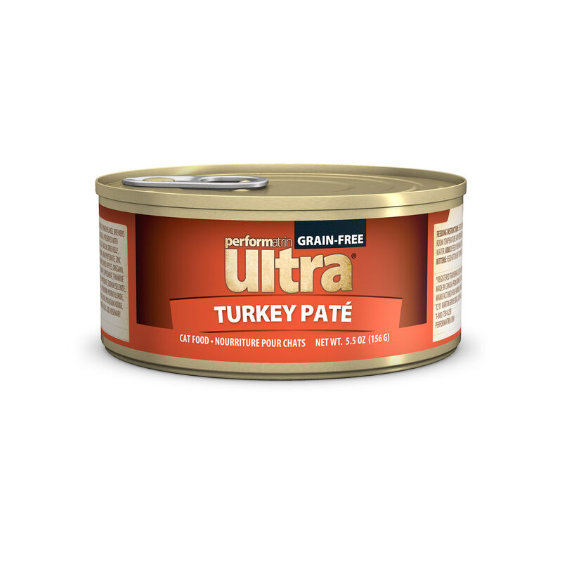 Performatrin Ultra Grain Free Turkey Pate Wet Cat Food