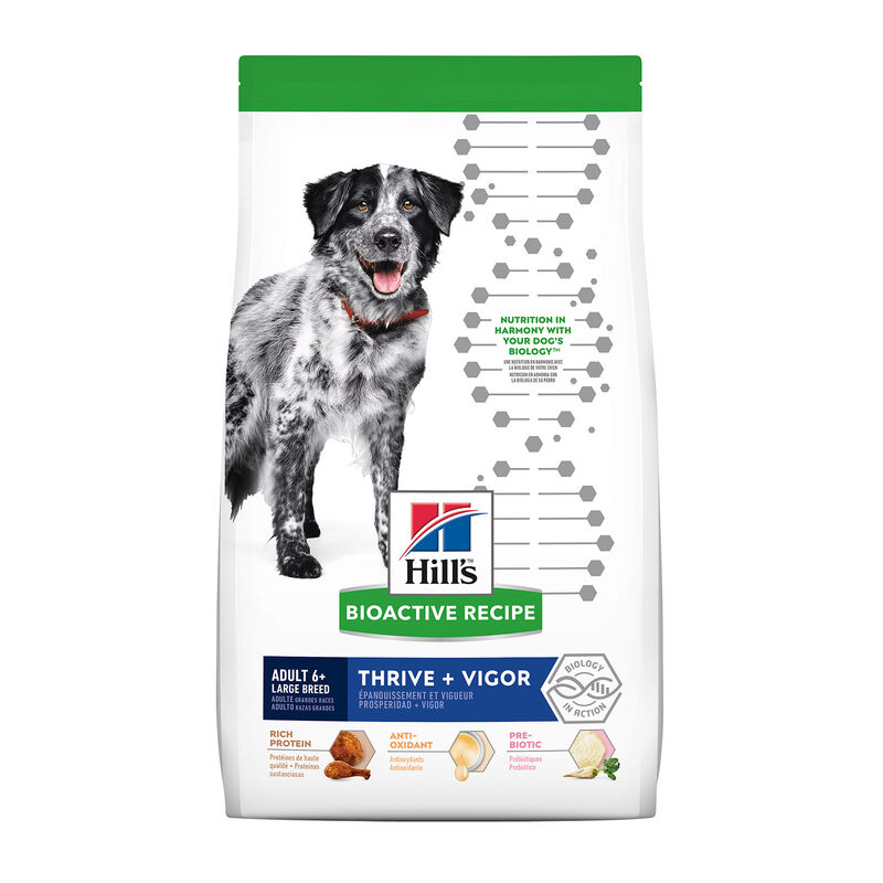 Adult 6+ Large Breed Thrive + Vigor Chicken & Brown Rice Dog Food image number 1
