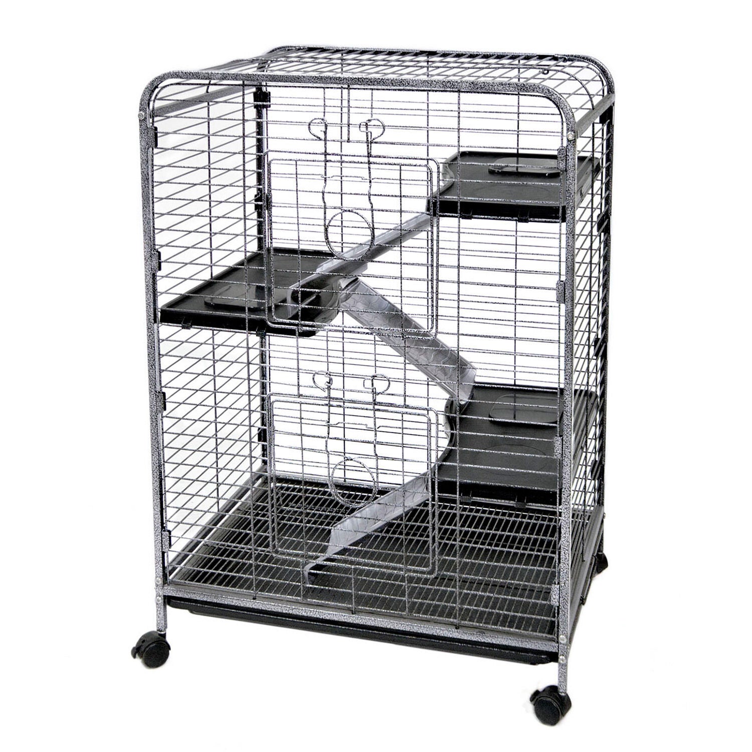 Critterware Indoor Hutch, 4 Level Small Animal Habitat