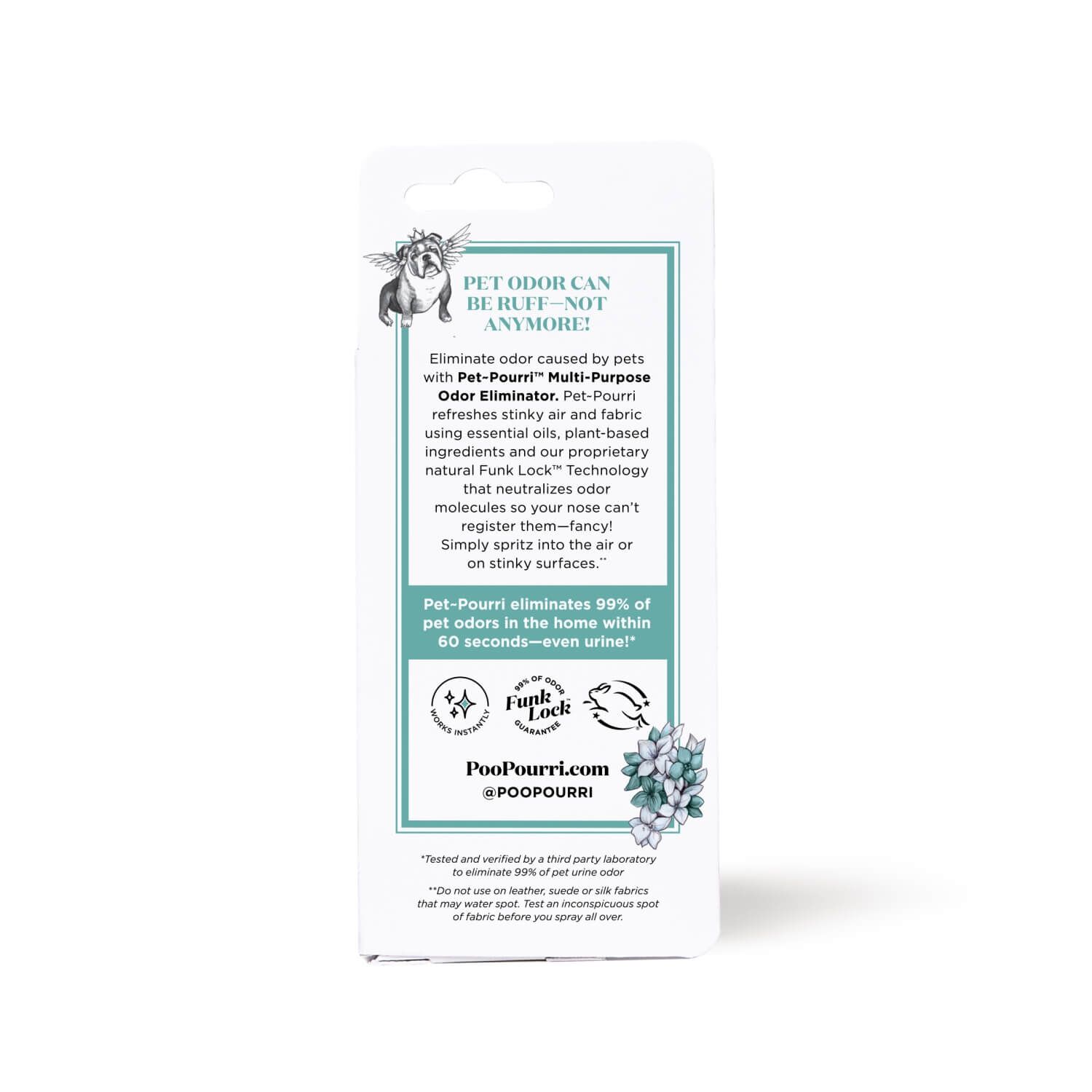 Pet-Pourri Pawsitively Fresh Odor Eliminator Air & Fabric Spray, 16-Oz