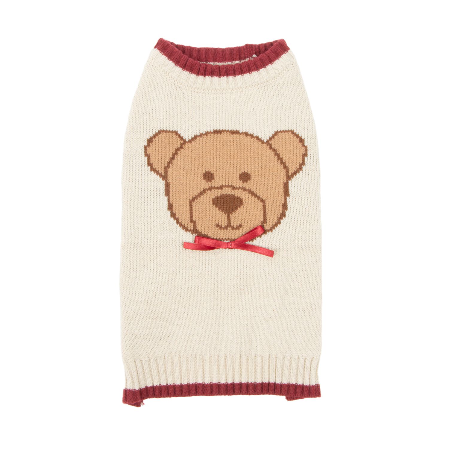 Aristopet Tan Teddy Bear Dog Sweater, Extra Small