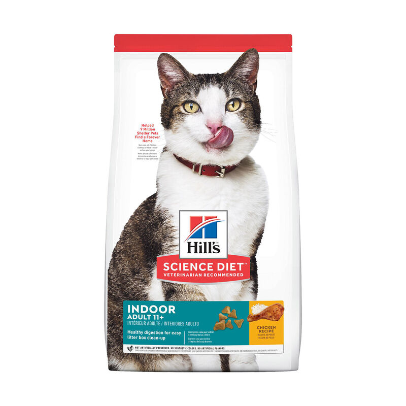 Hill'S Science Diet Senior 11+ Indoor Chicken Recipe Dry Cat Food