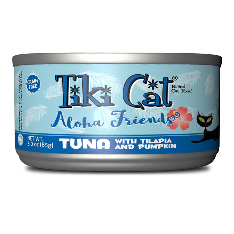 Aloha Friends Tuna With Tilapia & Pumpkin Cat Food image number 1