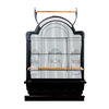 Open Top Victorian Cage Black For Birds thumbnail number 4