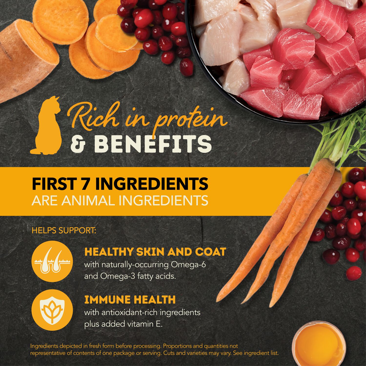 Acana Chunks In Broth Wet Cat Food; Chicken & Tuna Recipe, 3-Oz