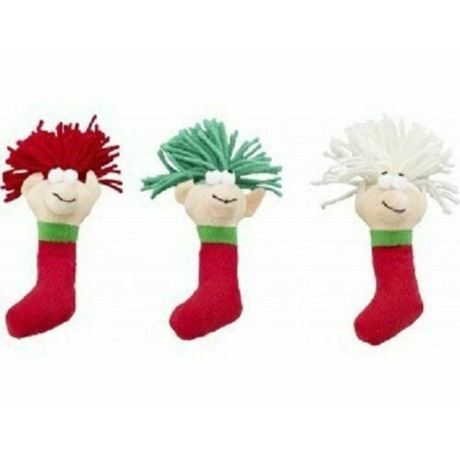 Spot Holiday Wooly Elf Catnip Cat Toy, Assorted Collection, 1-Each