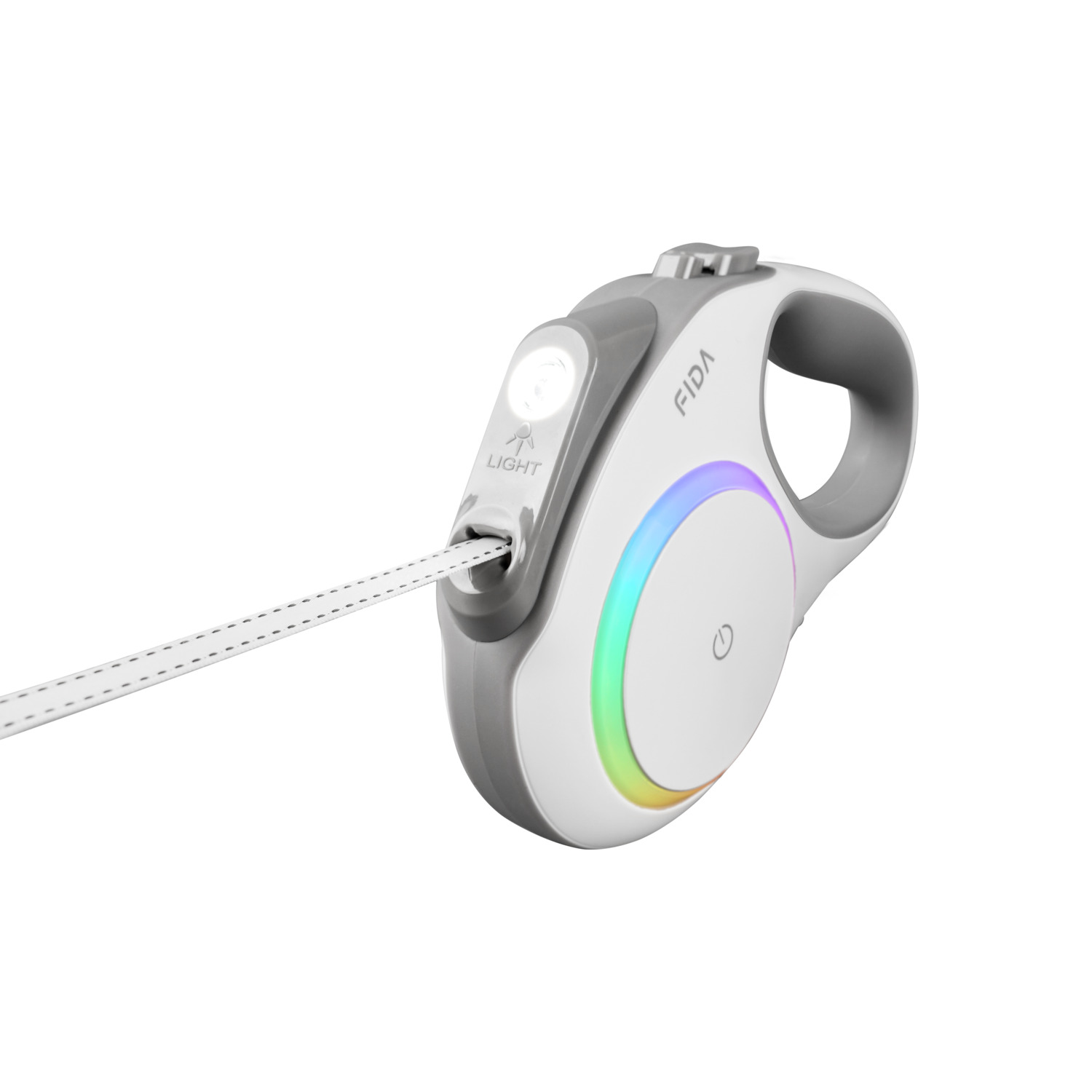 Fida Pet Led Lighted Retractable Dog Leash - 16 Ft