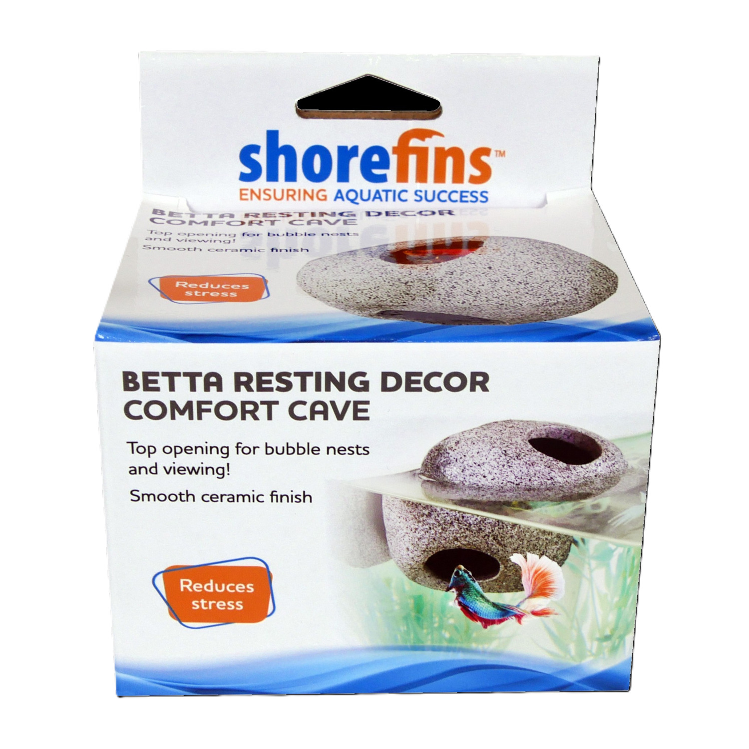 Penn-Plax Betta Resting Cave Ceramic Aquarium Decor