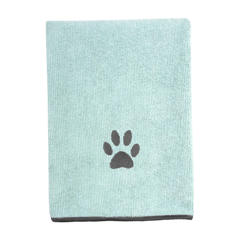 Microfiber Pet Towel - Teal image number 1