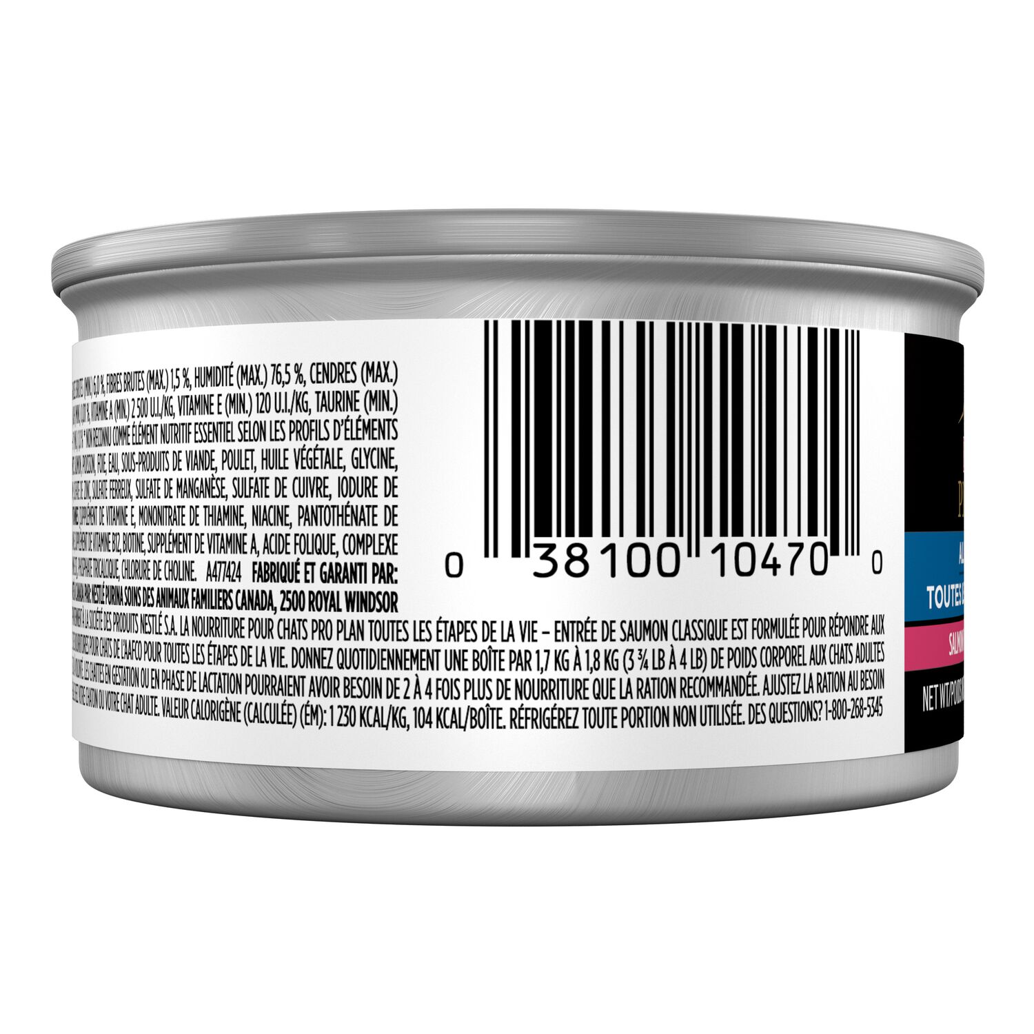 Purina Pro Plan All Life Stages Salmon Pate Classic Entr&eacute;e Wet Cat Food, 3 Oz. - 24 Pack