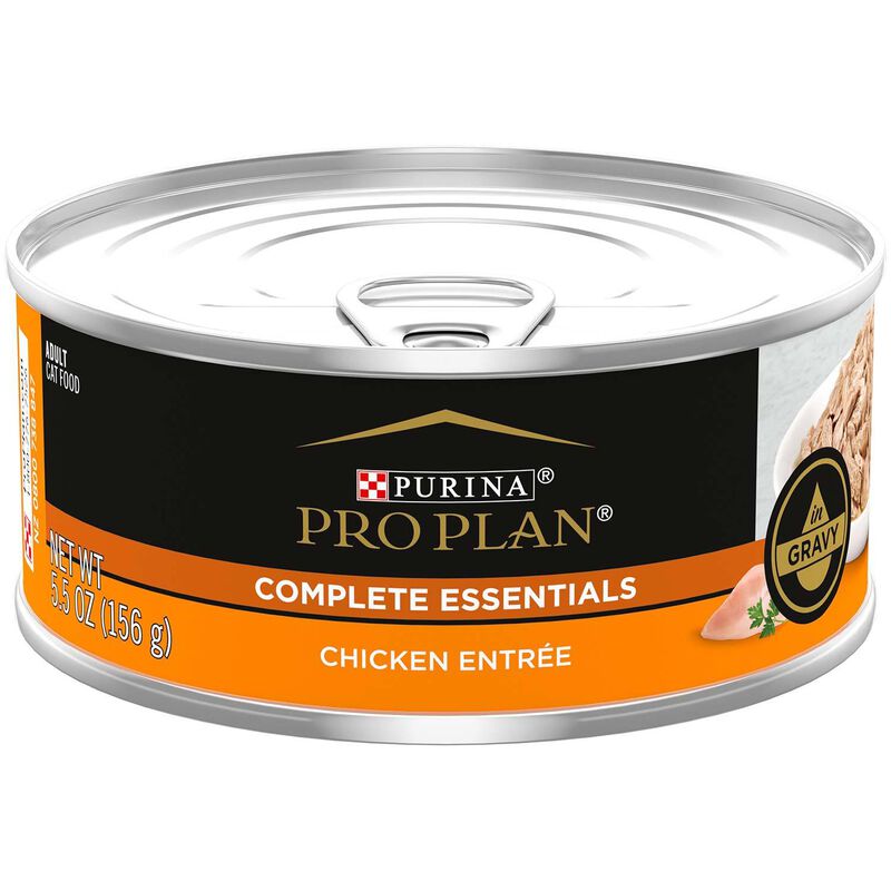Purina Pro Plan Chicken Entree In Gravy Cat Food image number 1