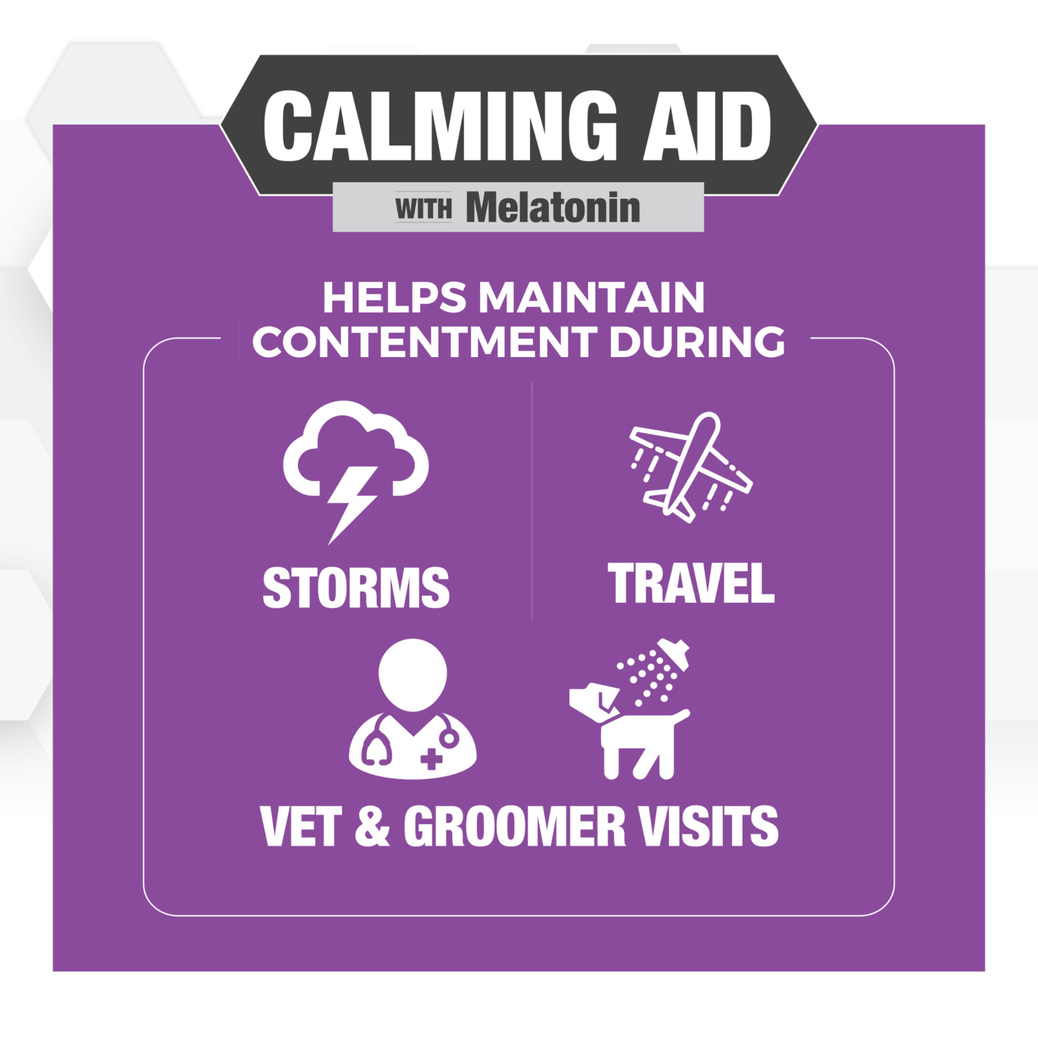 Progility Mini Calming Aid Soft Chew Supplements For Small & Medium Breed Dogs, 60Ct