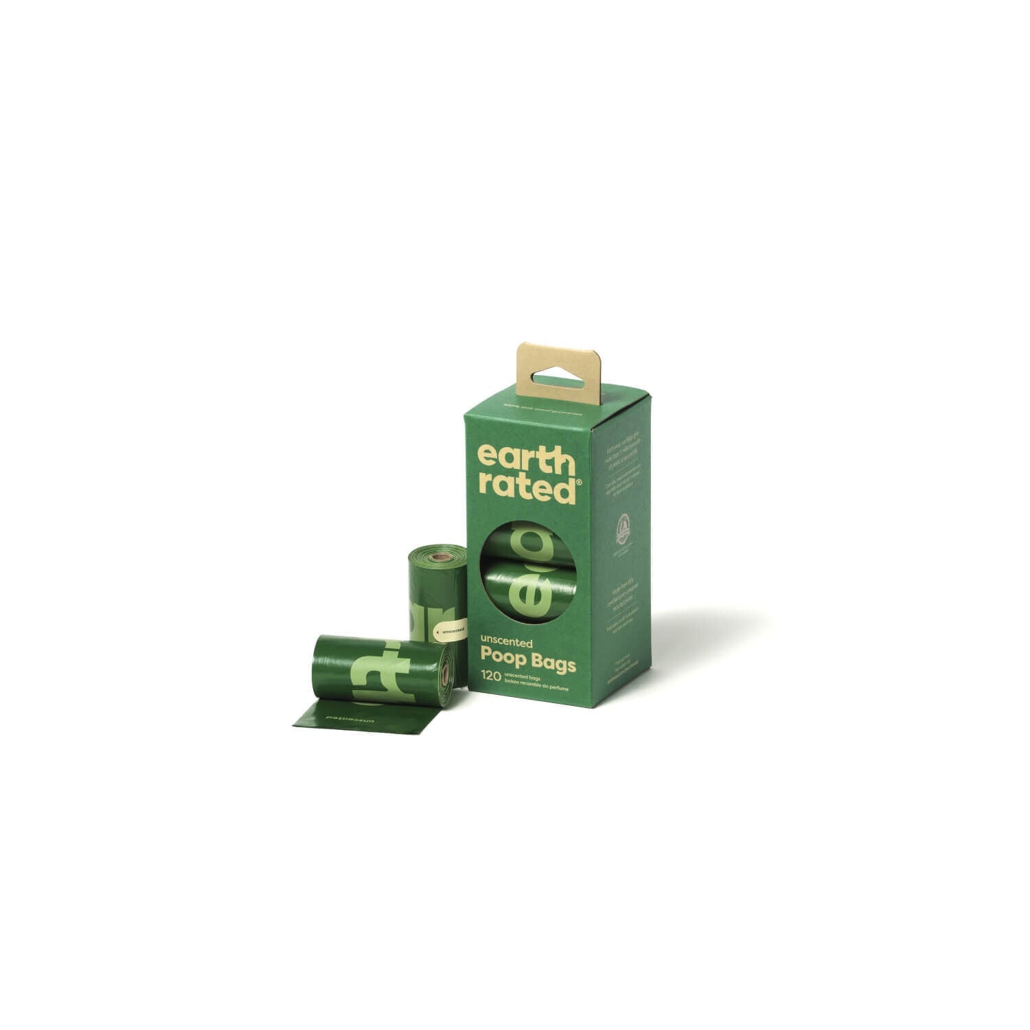 P Earth Rated Unscented Leakproof Dog Poop Bags Pet Supermarket