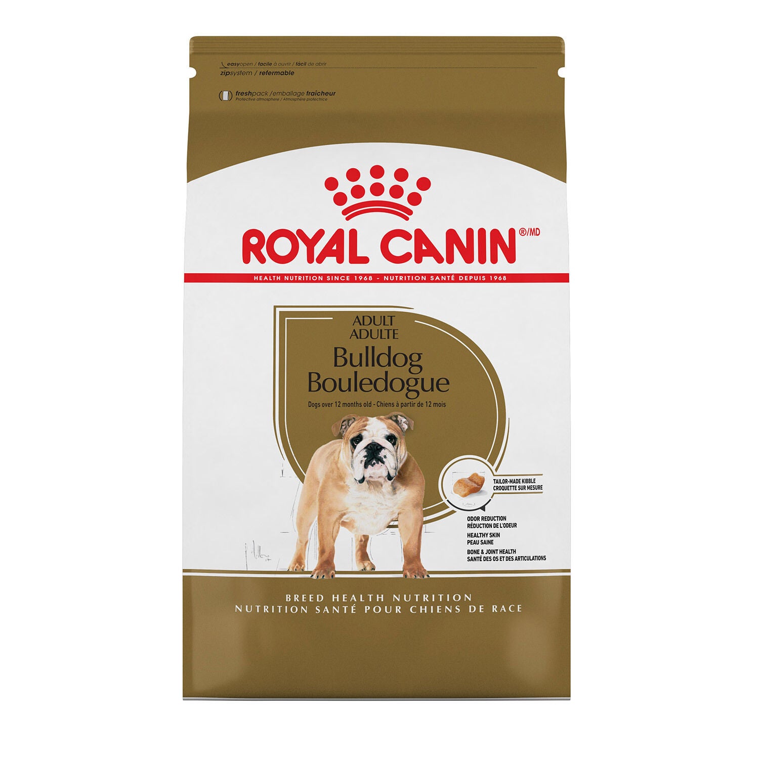 Royal Canin Breed Health Nutrition Bulldog Adult Dry Dog Food