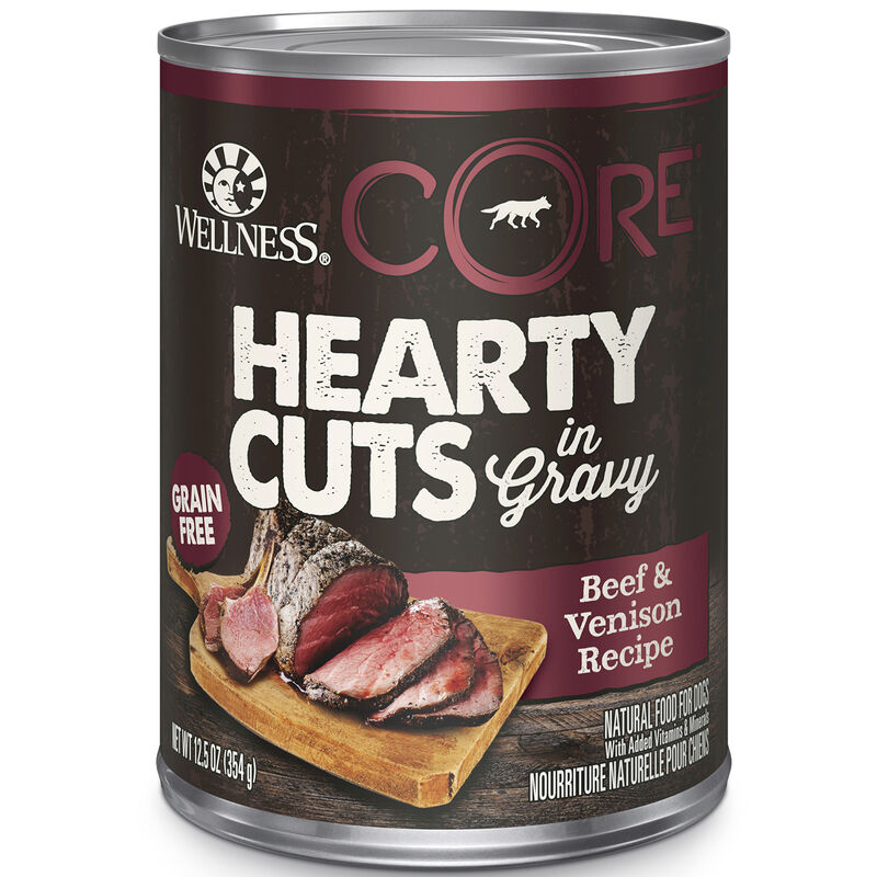 Core Hearty Cuts Beef & Venison Dog Food image number 1