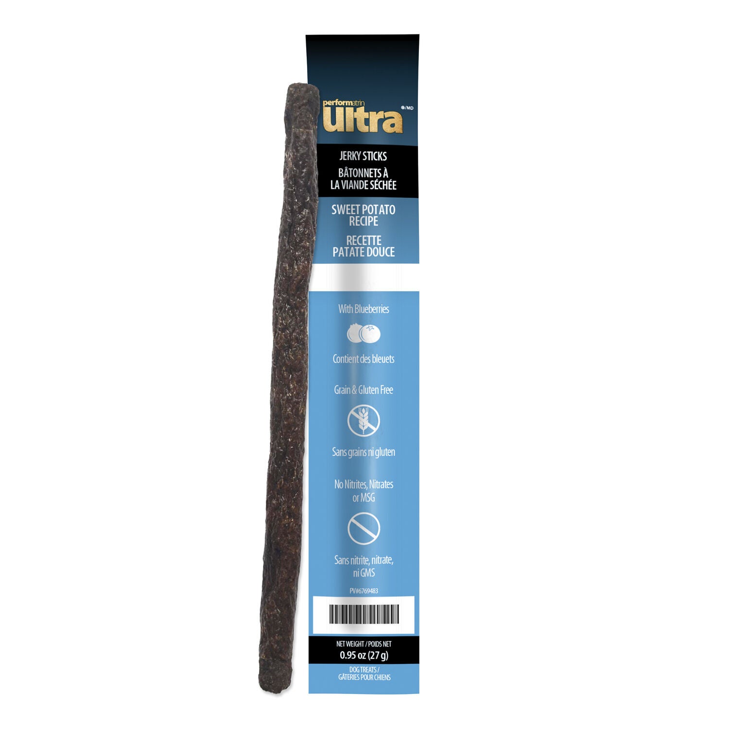 Performatrin Ultra&nbsp;Jerky Sticks Sweet Potato Dog Treats, 1-Each